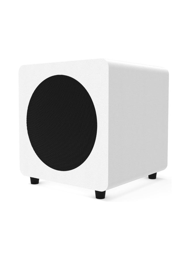 Kanto Audio SUB8 300W 8" Sealed Powered Subwoofer, Matte White - Image 1