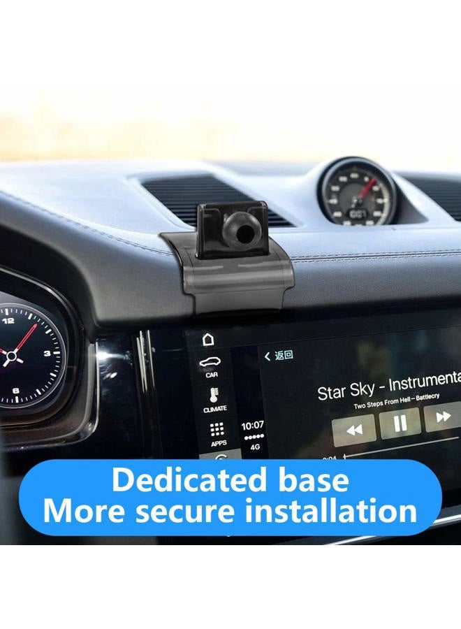 musttrue LUNQIN Car Phone Holder for Porsche Macan 2015-2025 and Porsche Cayenne 2019-2023 SUV Auto Interior Accessories Cell Phones Mount Cellphone Mobile Cradle Charging Navigation GPS Bracket Vent Accessory - Image 4