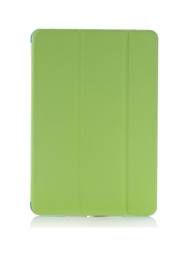Green iPad case with pen slot