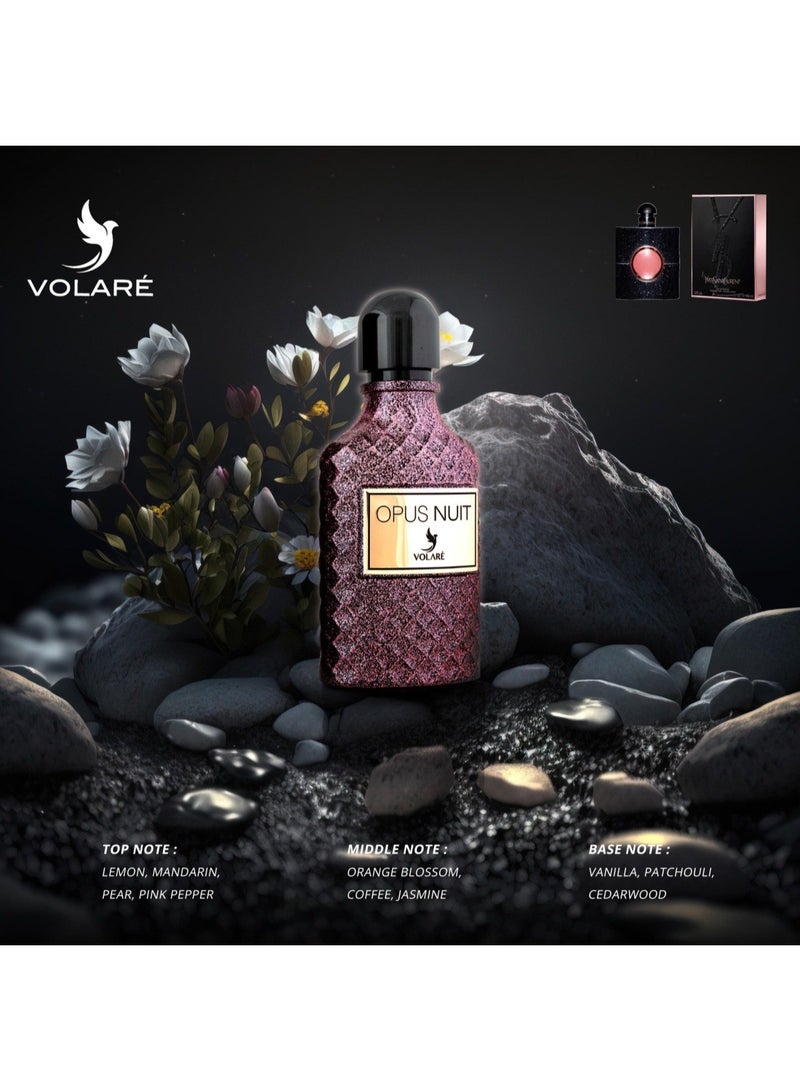 فولاري عطر أوبوس نوي أو دي برفيوم من فولاري للنساء - 100 مل (مستوحاة من عطر بلاك أوبيوم  ) - Image 3
