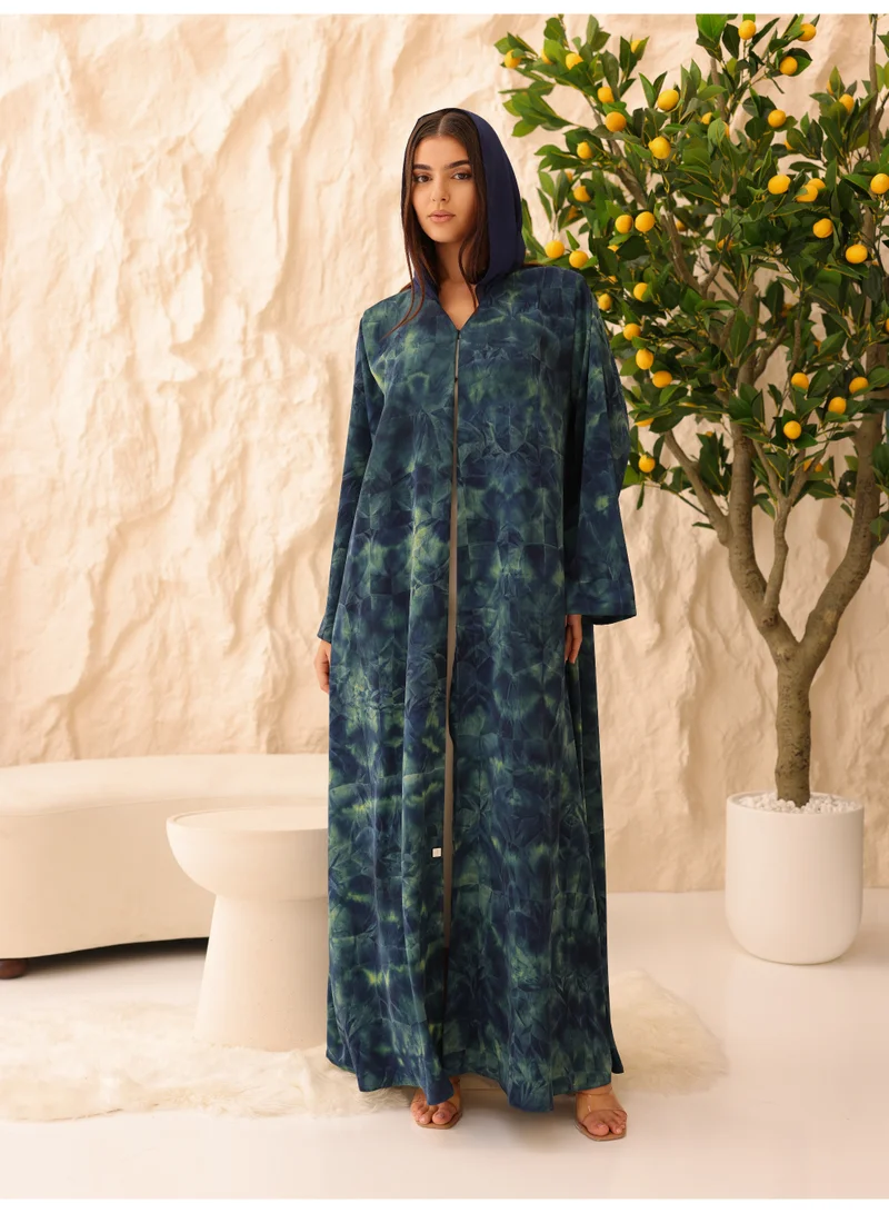 Celestial Emerald Luxe Abaya