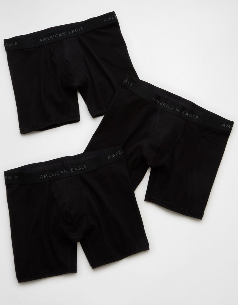 American Eagle AEO Men's 6" Classic Boxer Brief 3-Pack - Image 1