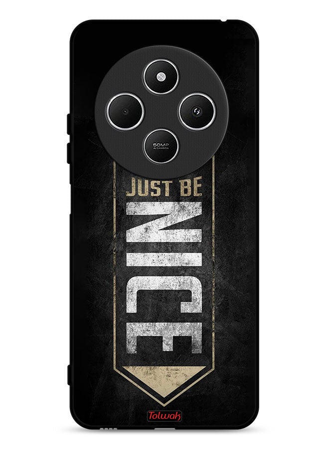 Tolwak Xiaomi Redmi 14R 5G Protective Case Cover Just Be Nice - Image 1