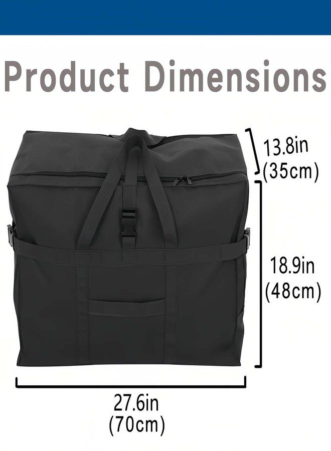 Arxus Large Duffel Bag, 120L Waterproof Carry on Weekend Overnight Storage Bag over Luggage for Airline, Travel, Camping, Moving - Image 5