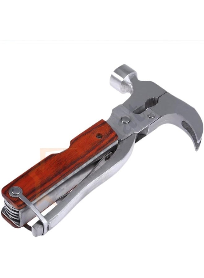 HASANAT ESSENTIALS Essentials Multi-Tool Survival Kit â€“ Emergency Axe with Hammer, Screwdriver, Pliers, Sawtooth & Opener for Camping & Outdoor Use - Image 2
