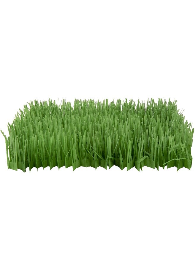 سمارتيكات لعبة سمارتي كات إنستينكتس ميدو مايهيم للقطط، عبوة من قطعتين، لعبة الاختباء والبحث، سجادة ورقية تصدر صوت حفيف العشب - أخضر، عبوة من قطعتين - Image 1