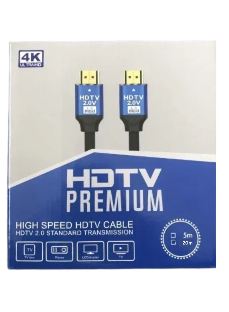 Terabyte High Speed HDTV Cable 2.0 Standard Transmission 20m - Image 1