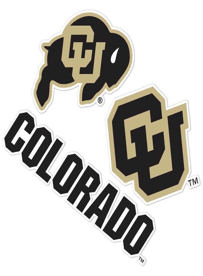 Desert Cactus University of Colorado Sticker Buffaloes CU Buffs Vinyl Decals Laptop Water Bottle Car Scrapbook T5 (Type 5-1) - Image 1