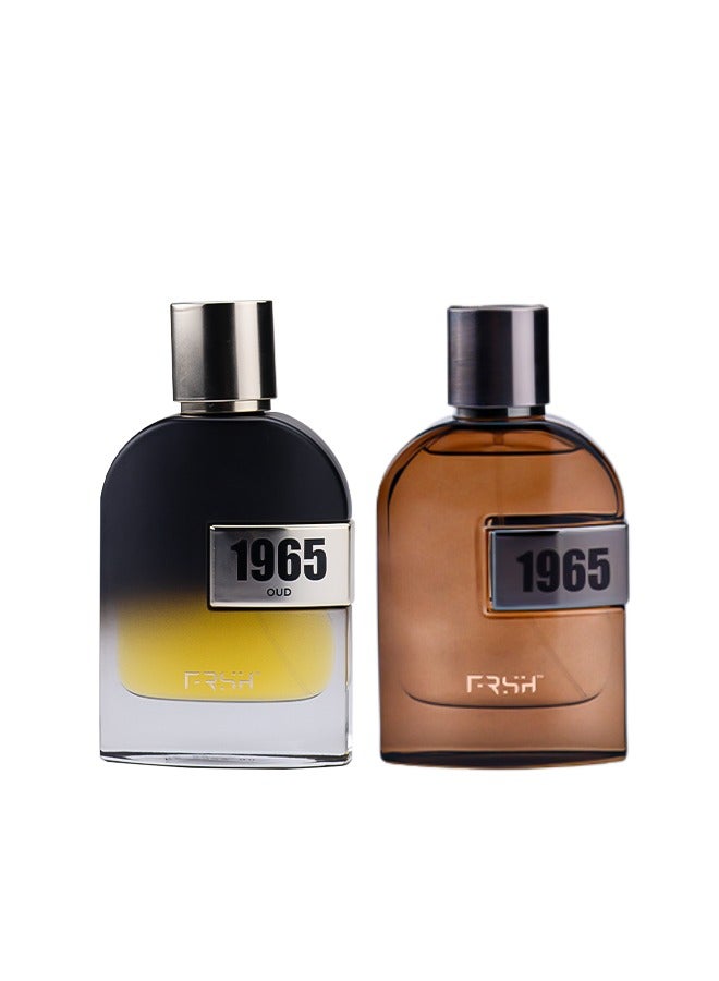 FRSH 1965 ماء العطر | عطر رجالي | عطر فاخر للرجال | تركيز عالي للعطر (عود وبور هوم) - Image 1