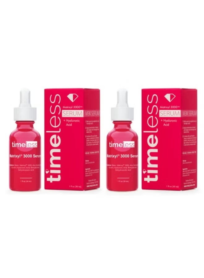 تايمليس 2 عبوة من سيروم بحمض الهيالورونيك وماتريكسيل 3000 30ملليلتر - Image 1