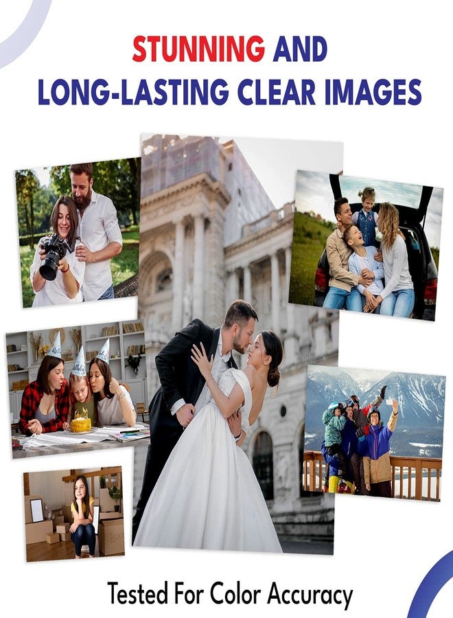 Polycrom Premium A4 180 Micron Double Sided Non-Tearable, Water Proof, Instant Dry Glossy Inkjet Photo Paper A4 (210 x 297 mm) (A4 – 25 Sheets) - Image 5