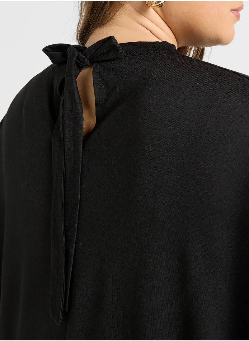 Ella Plus High Neck Top