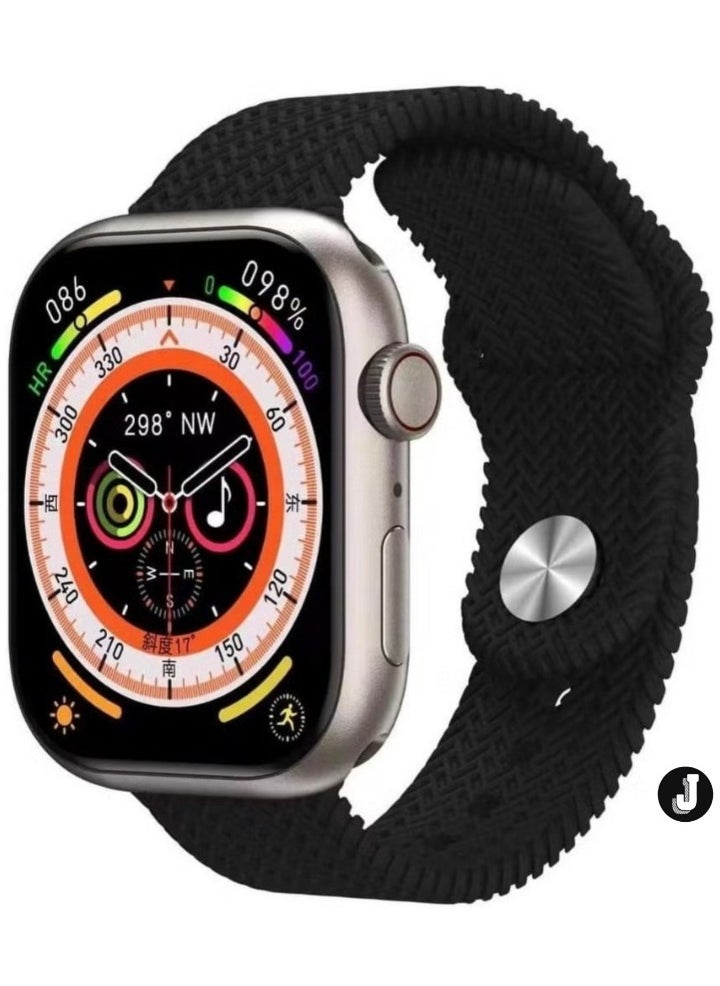 JAJEEK "9 Pro Max Smart Watch – 2.02 Inch Full Touch Screen & Wireless Charging" - Image 1