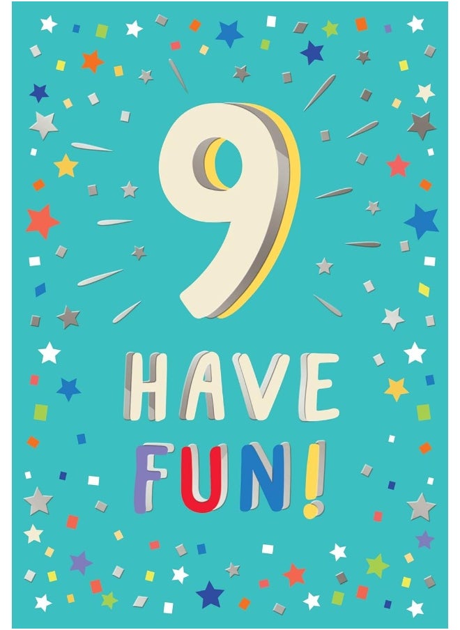 UK Greetings - UK Greetings 9 Have Fun Birthday Card - Image 1