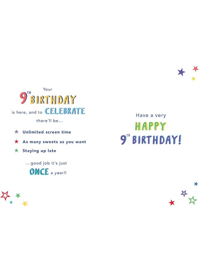 UK Greetings - UK Greetings 9 Have Fun Birthday Card - Image 1