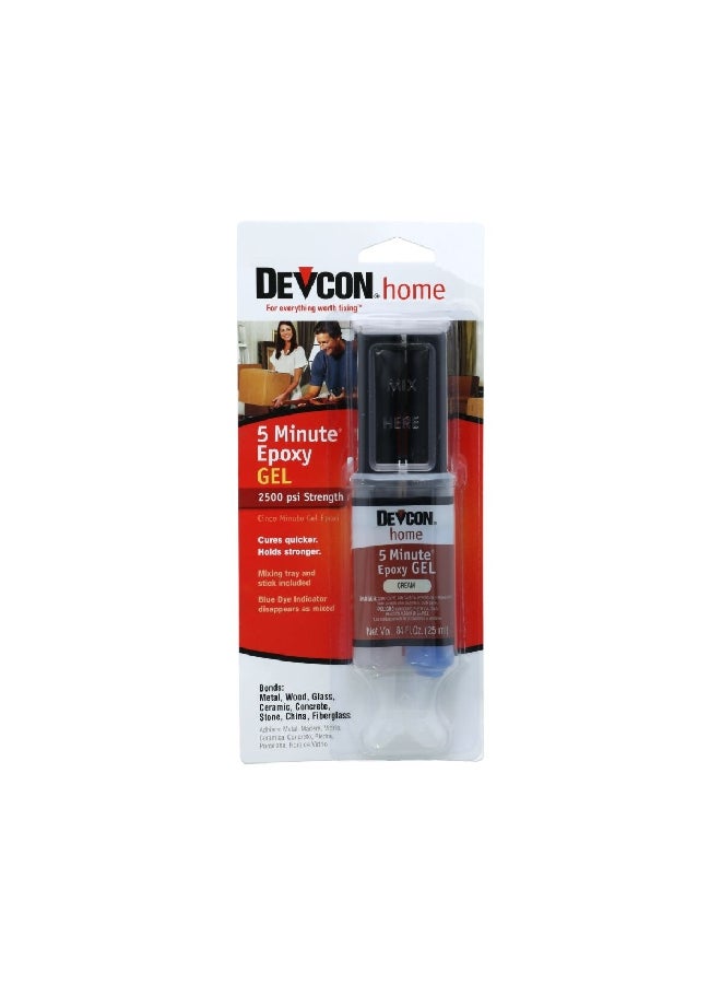 ديفكون إيبوكسي غراء جل كريمي يجف خلال 5 دقائق بسعة 25 مل DV21045 - Image 1