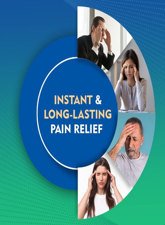 Viopatch Herbal Headache Relief Patches - 40 Patches | For Instant & Long Lasting Relief In Headache Pains | 100% Herbal Actives | Thin Discreet Portable Patches - Image 5