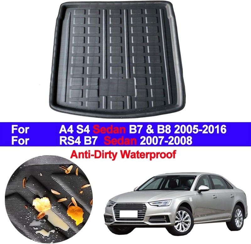 Wivplex Heavy-Duty Car Trunk Mat for A4 S4 RS4 - Image 3