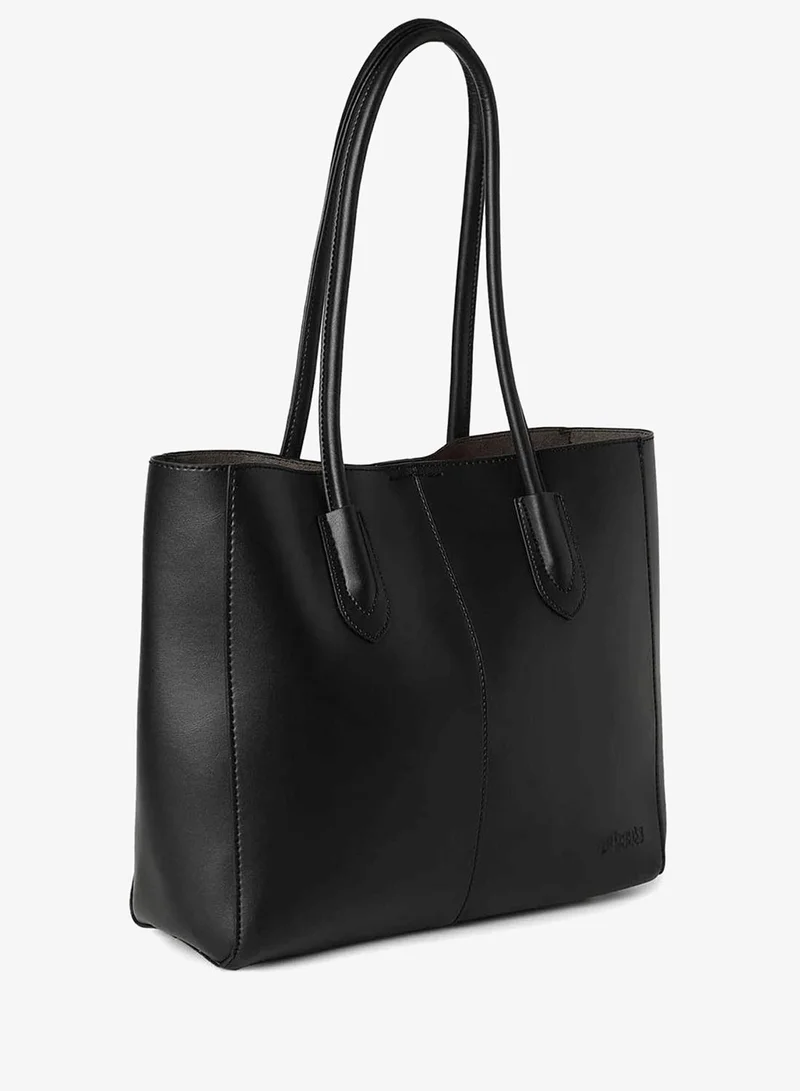 Haute Sauce  Dark Dynamite Black Tote Bag Set for Women | Best Price UAE
