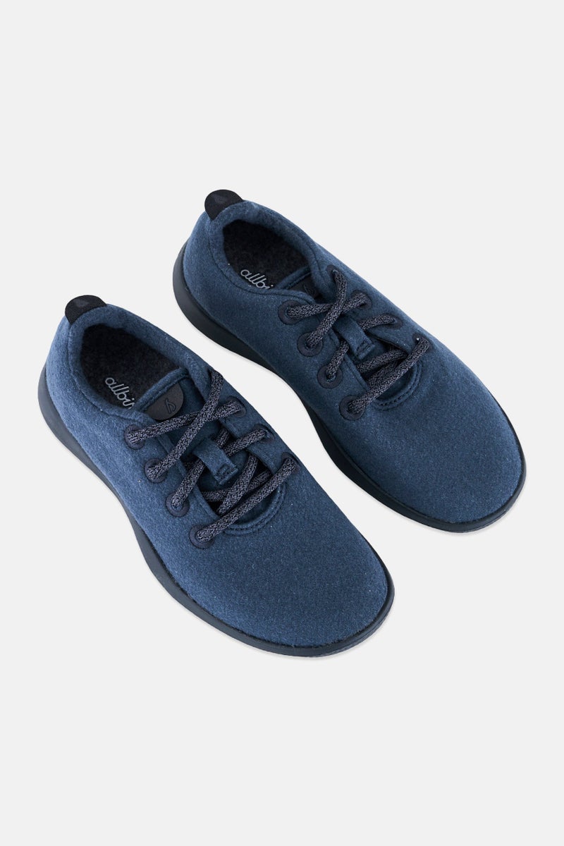 Allbirds Women Wide Lace Up Casual Shoes, Grey - Image 4