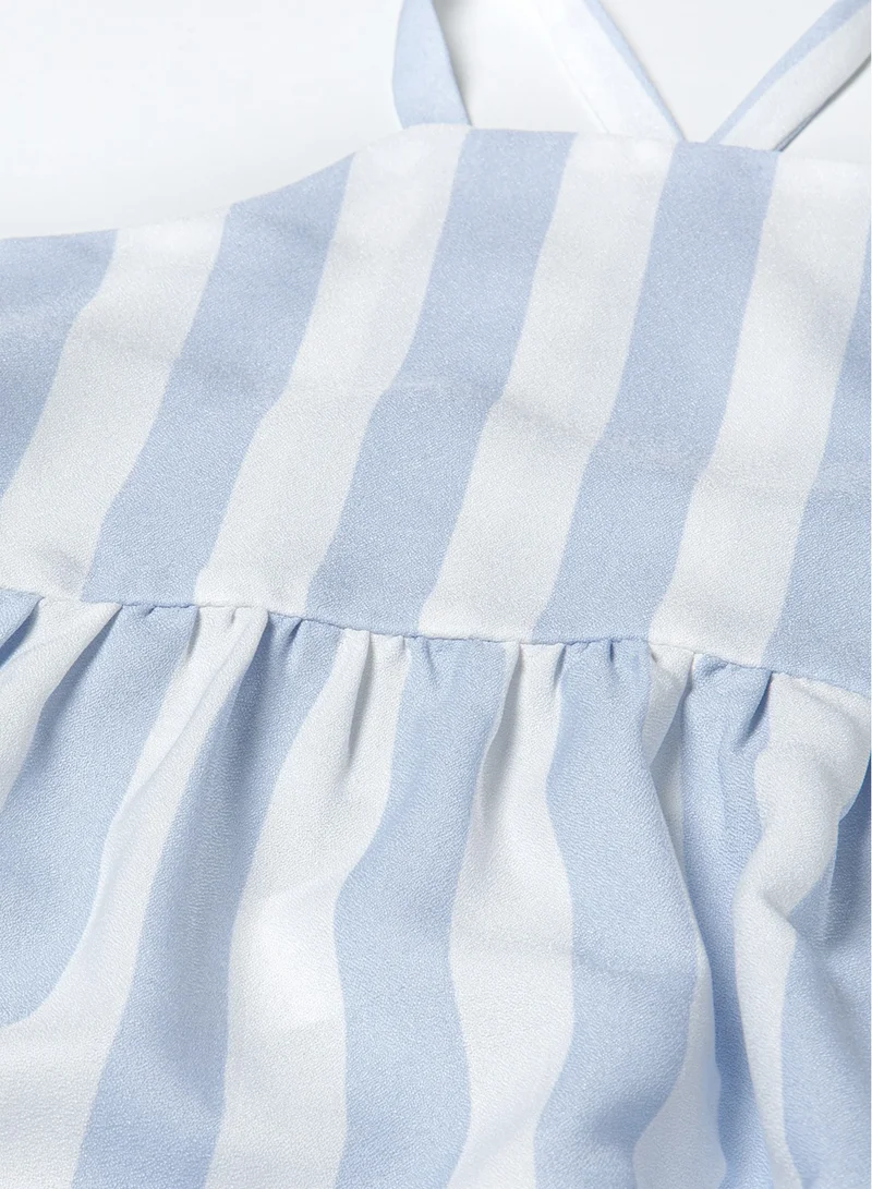 MINOTI Kids Girls Striped Dress