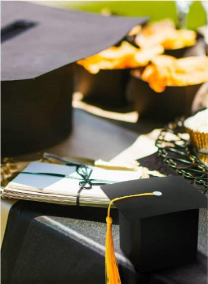 10 Pack Graduation Hat Candy Box Graduation Gift Box with Fringe for Graduation Party Supplies Decorative Candy Chocolate Souvenirs - Image 5