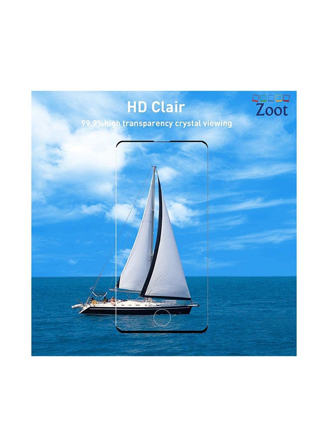 Zoot Tempered  Glass Screen Protector For Samsung Galaxy S10 Black - Image 2