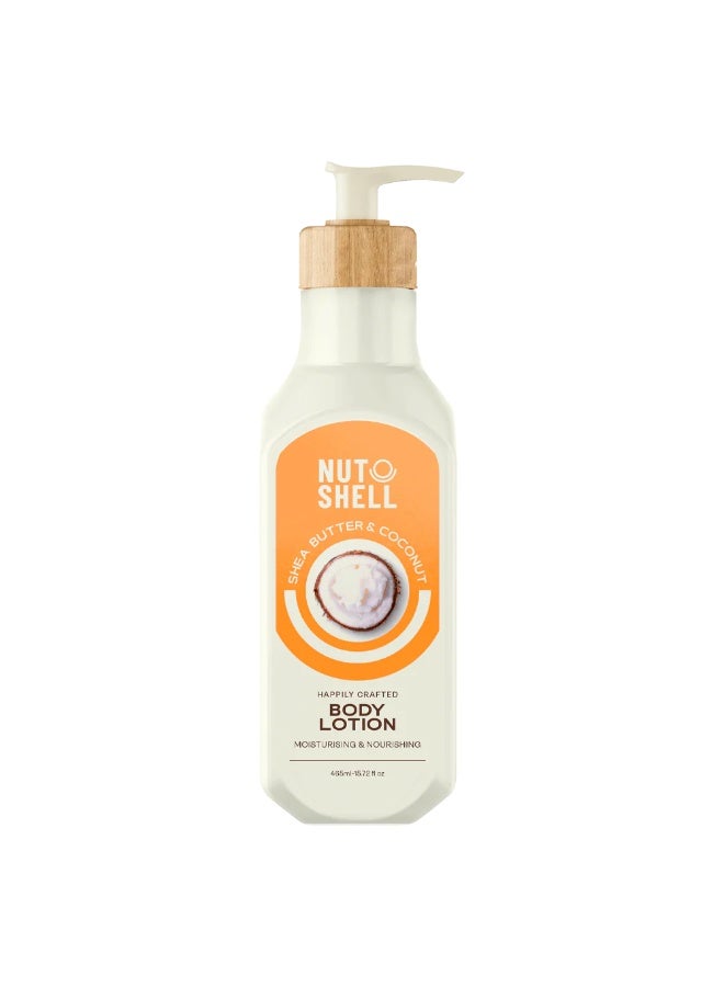 NUTSHELL Shea Butter & Coconut - Body Lotion 465 ml - Image 1
