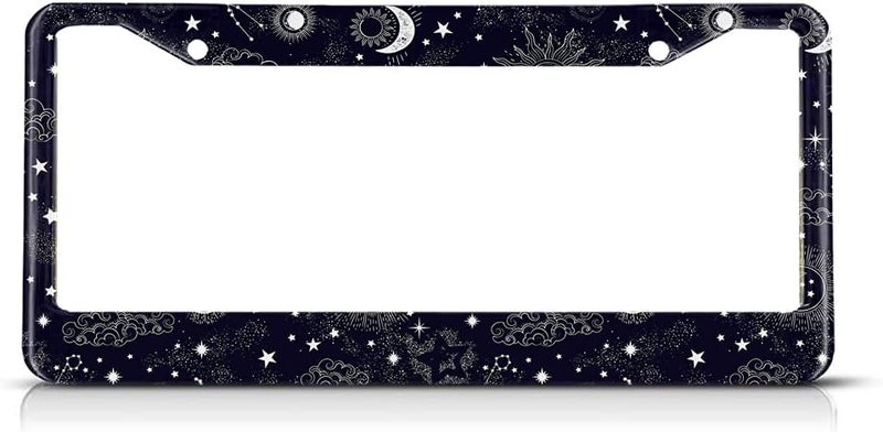 Beabes Moon and Stars License Plate Frame - Image 1