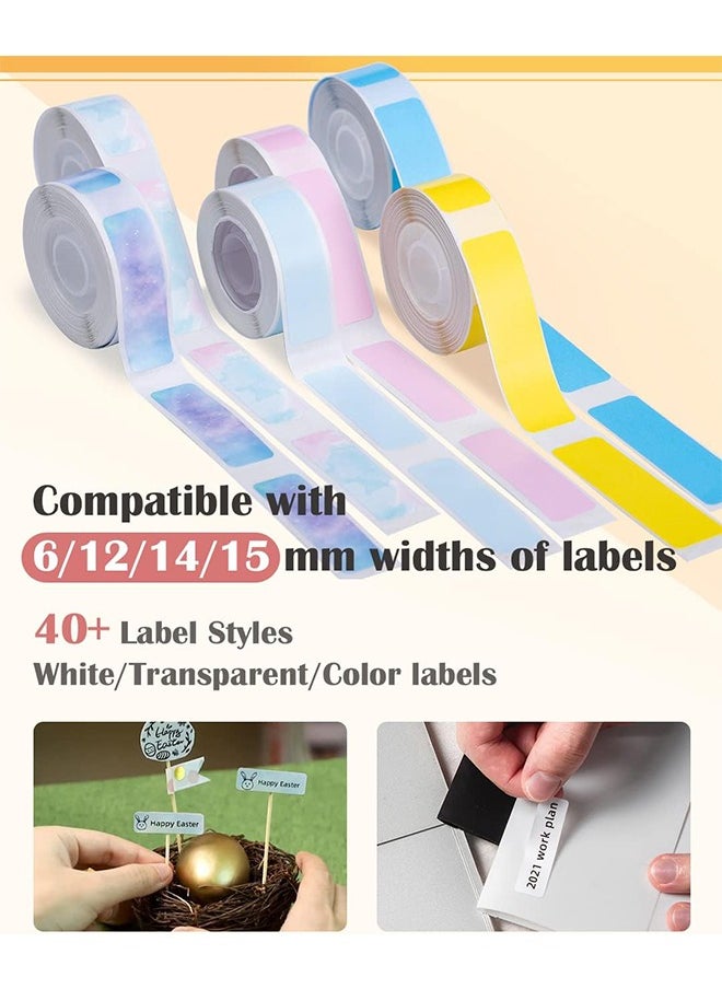 phomemo Q30S Label Maker,Mini Portable Thermal Printer,Portable 203DPI Printer,Dual Power,Waterproof Labels with Free App  - Image 4