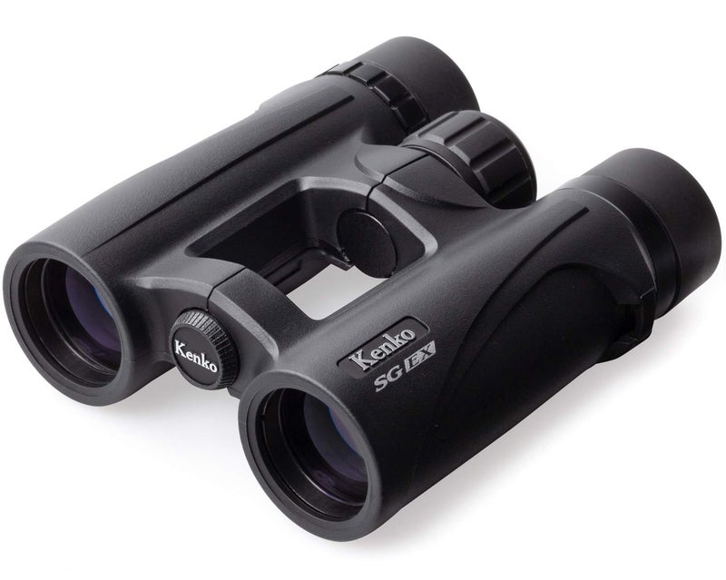 Kenko 8x34 Binoculars SG EX OP WP - Designed by Japan's Leading Optical Brand, Waterproof for Birding & Sailing - Ultra Bright View, Open-Hinge One-Hand Focus 912102 - Image 1