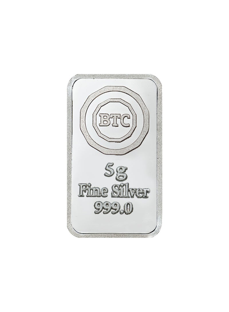 BTC 5g Silver Ingot - BTC - Image 3