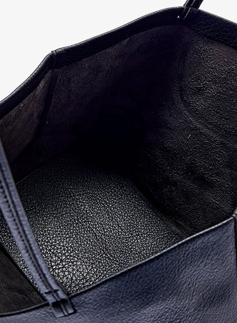 ELLA Black classic tote bag with pouch insert for Women | Best Price UAE