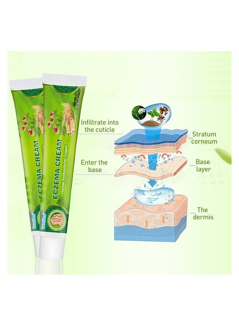 سوميفون الاكزيما والصدفية كريم، الاكزيما والصدفية الصينية كريم، علاج التهاب الجلد، الاكزيما والصدفية أعراض مع خصائص مضادة للبكتيريا ومضادة الحكة، الجص الطبي المضاد للحكة - Image 3