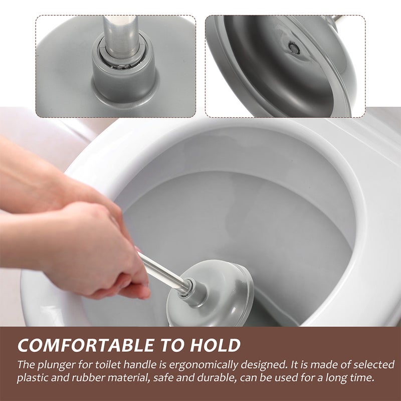 1 Set Handle Toilet Brush Home Toilet Cleaning Brush Toilet Brushing Tool - Image 3