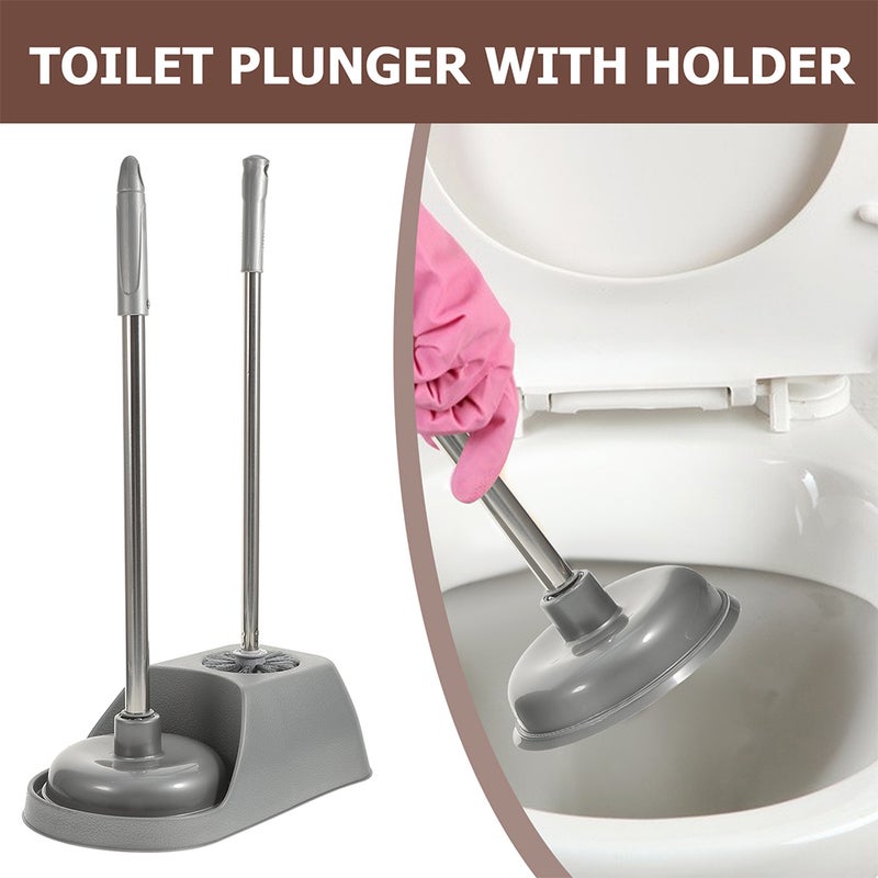 1 Set Handle Toilet Brush Home Toilet Cleaning Brush Toilet Brushing Tool - Image 5