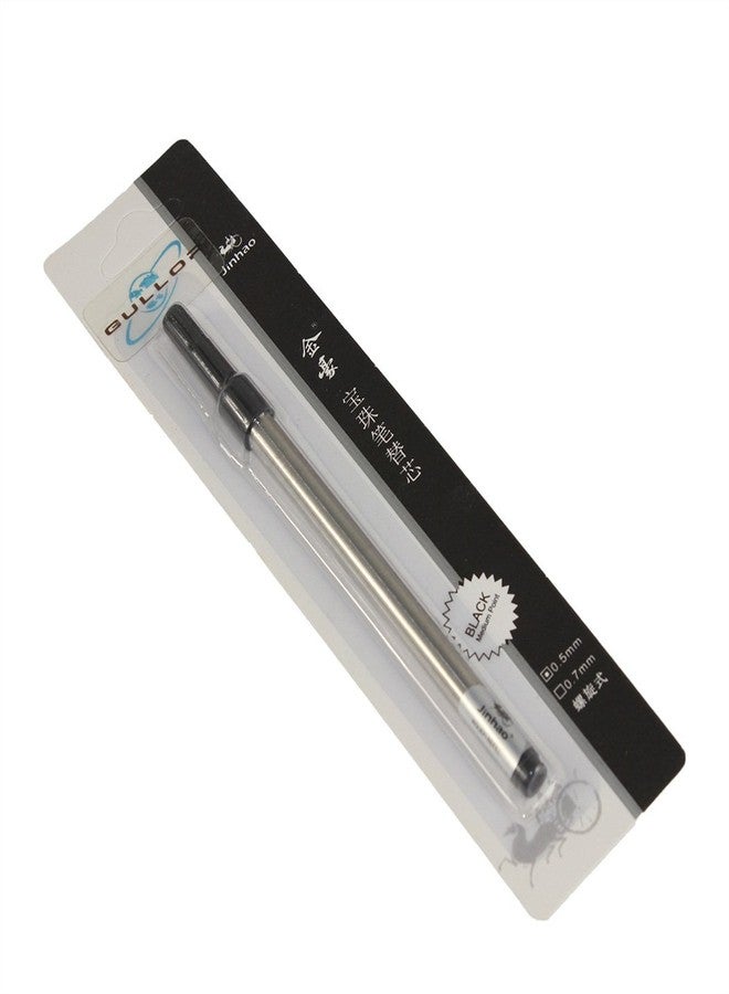 Gullor 10 pcs in set Black Ink Spiral 0.5mm Refill fit to Jinhao, Rollerball Pen - Image 2