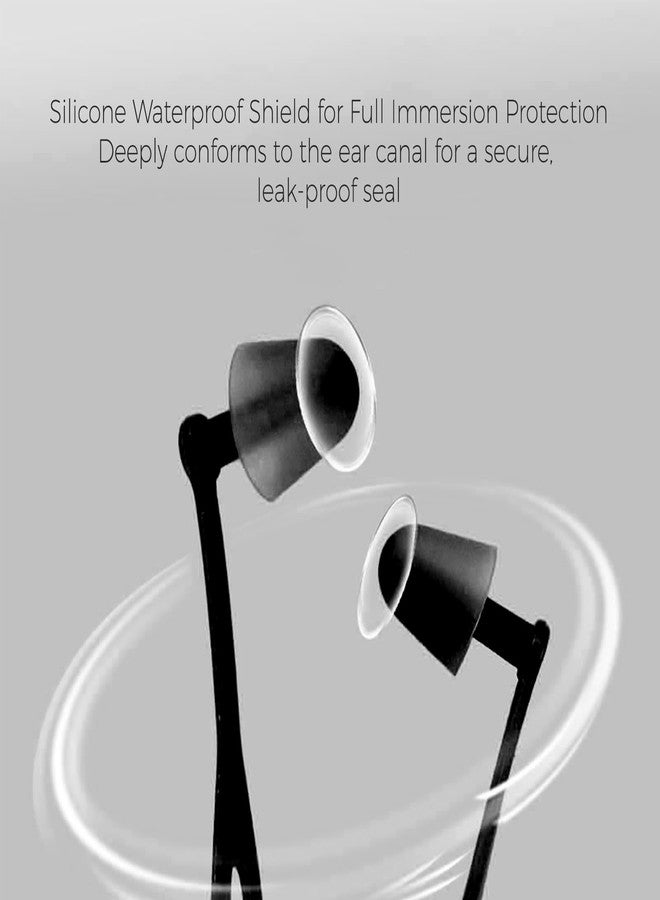 IVICOO Reusable Silicone Swimming Ear Plugs with Anti-Loss Cord, Ear Plugs for Swimming Swim Shower Surfing Adult Prevent Water in Ear - Image 4