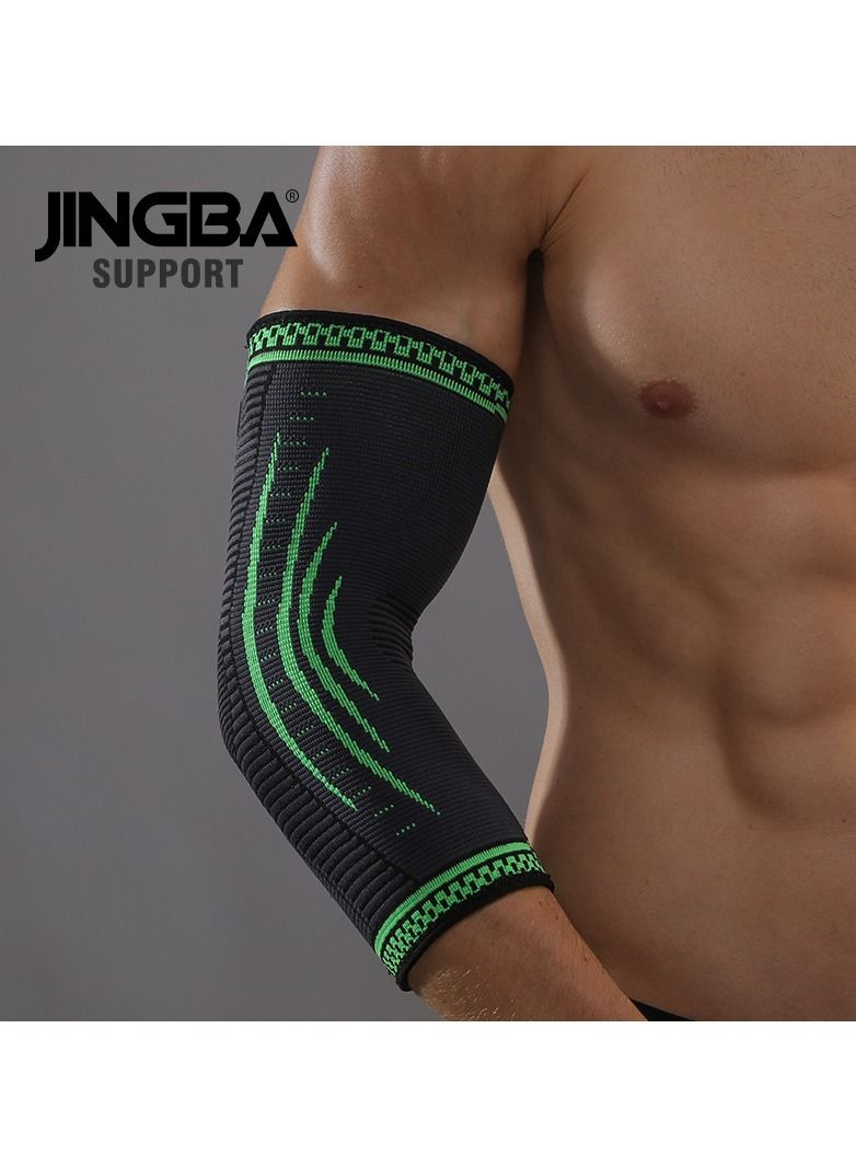 JINGBA SUPPORT Weightlifting Fitness Sports Elbow Support M Size - Image 4