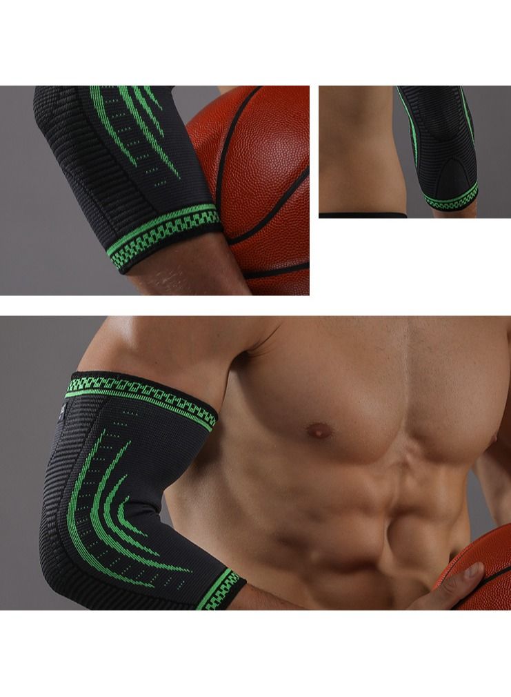 JINGBA SUPPORT Weightlifting Fitness Sports Elbow Support M Size - Image 3