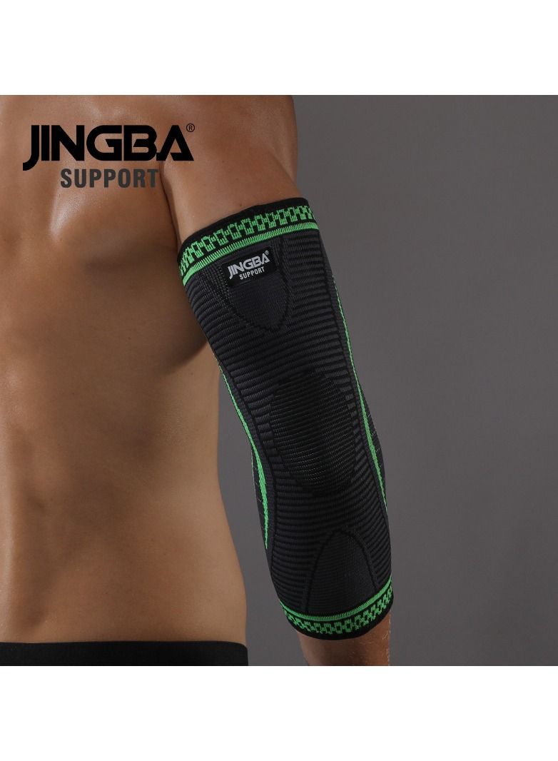 JINGBA SUPPORT Weightlifting Fitness Sports Elbow Support M Size - Image 5