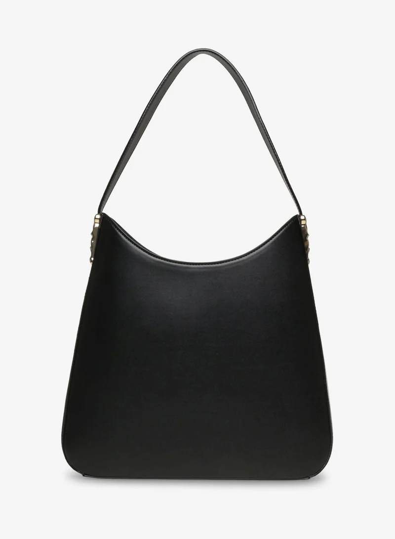 Steve madden maxeem women's black/gold tote bag