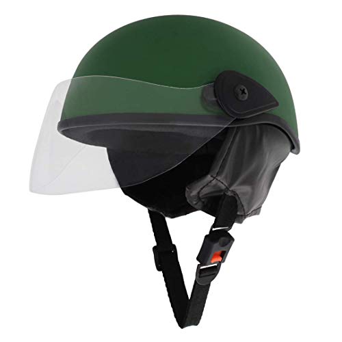 Sage Square Multi-Purpose Half Helmet for Men's, Women's (Non-Motorized) (Green Matte) - Image 1