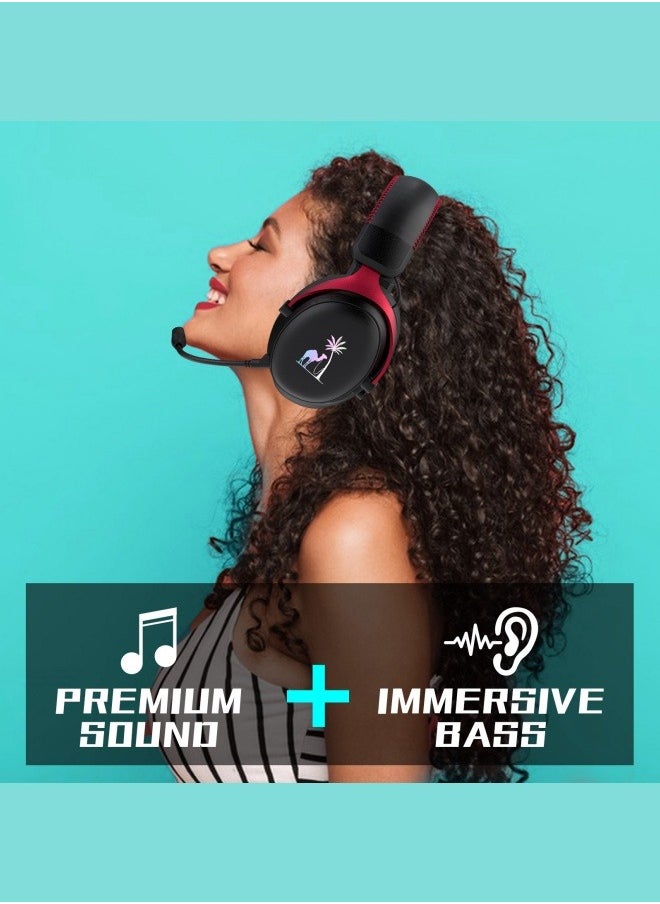 2.4GHz Wireless Gaming Headset for PC, PS5, PS4, for Mac, Gaming Headphones with Microphone, Bluetooth 5.3 Gaming Headset Wireless, ONLY 3.5mm Wired Mode for Xbox Series - pzsku/Z363B64D8C535C7D560EEZ/45/1741153829/064a91b3-a973-47e2-b025-01a7e530299c