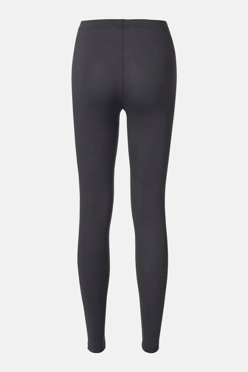 Tchibo Women Pull On Plain Leggings, Charcoal - Image 2