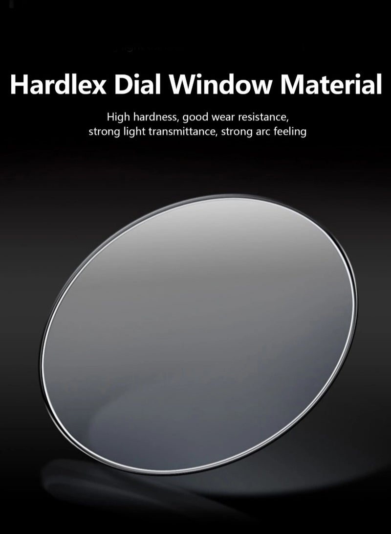 پوداجار ساعة الرجل ، مقاومة للماء مضيئة الرجال ساعة الكوارتز ، الرجال ساعات المعصم 41mm - Image 4