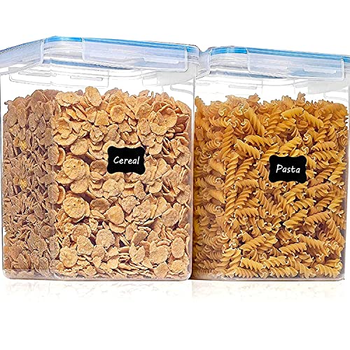 IMPREXO airtight plastic containers for kitchen storage containers for kitchen airtight kitchen containers (Pack of 2, 2150 ML) - Image 1