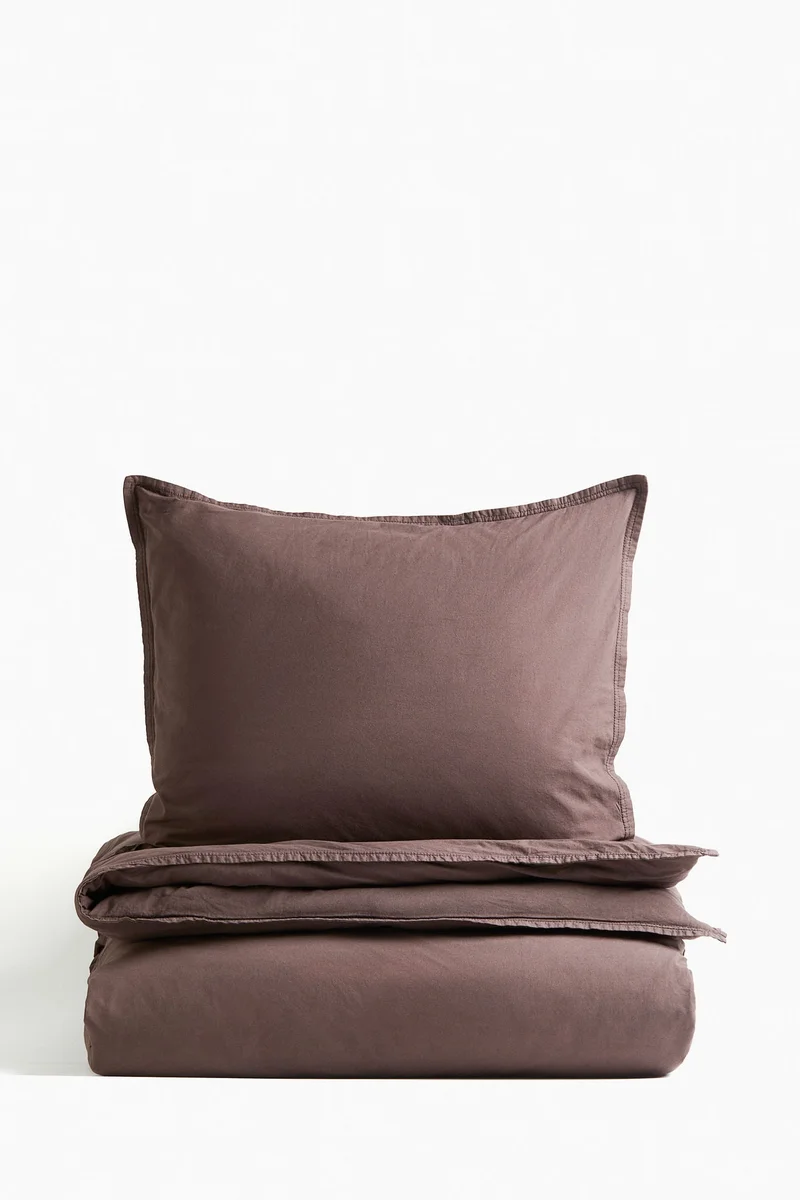 H&M Cotton single duvet cover set