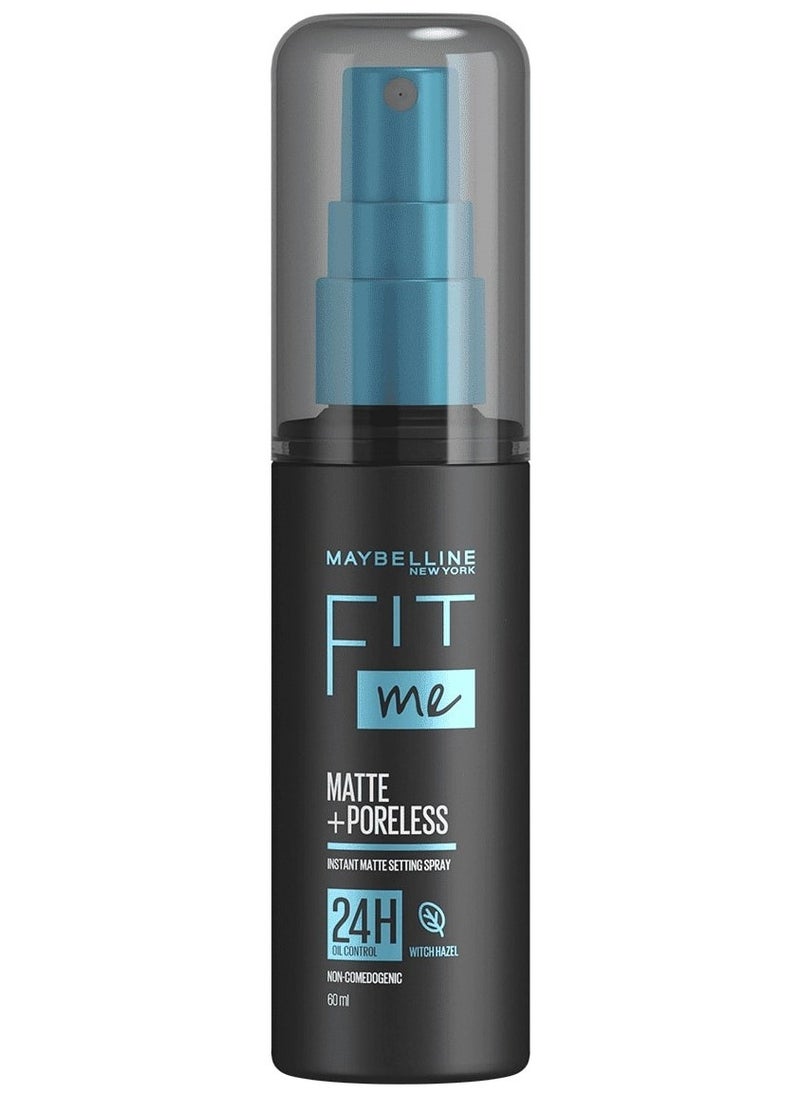 MAYBELLINE NEW YORK - Fit Me Matte Poreless Instant Matte Setting Spray - 60ml - Image 1