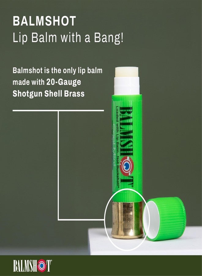 BALMSHOT Lip Balm 4 Pack (Minty Combo Variety Pack) - Image 4